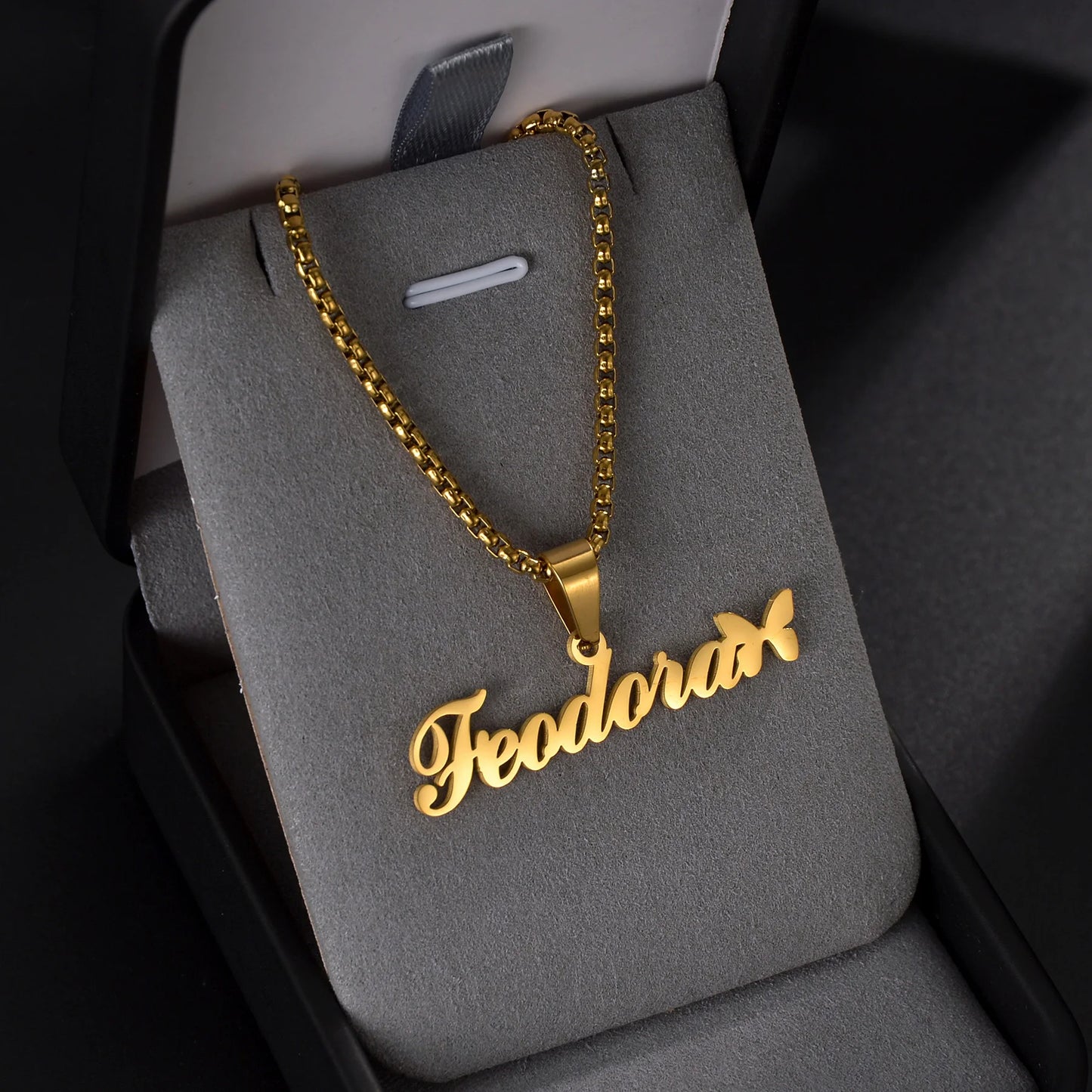 Unisex Cuban Chain Personalized Jewelry Gift-#9001