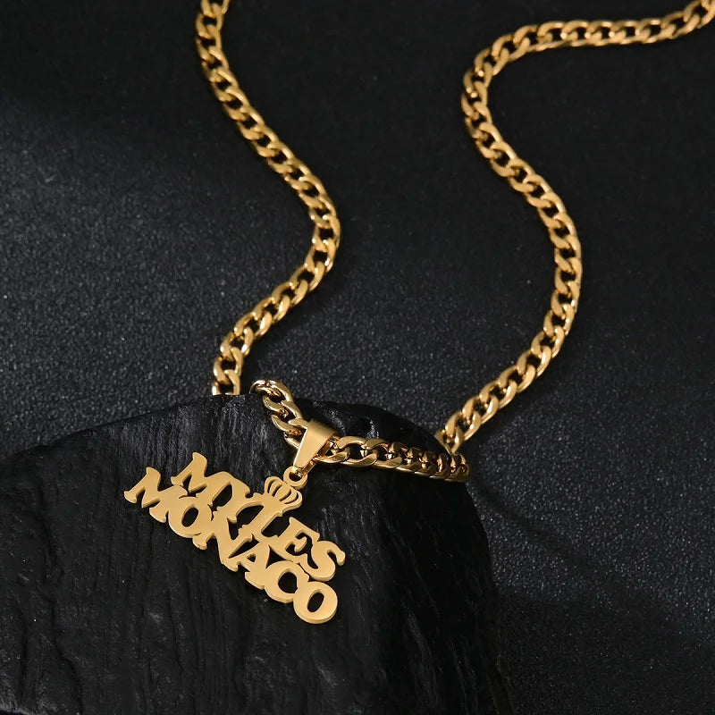 Unisex Cuban Chain Personalized Jewelry Gift-#9001